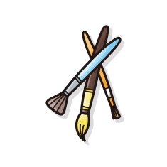 paintbrush doodle N4
