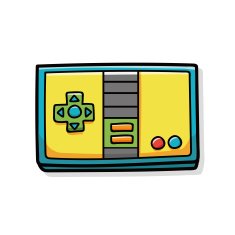 game controller doodle N4