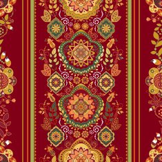 Striped floral pattern N2