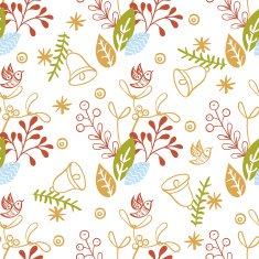 Floral Christmas Background N3