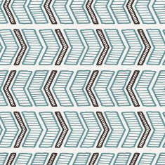 Vector seamless texture of hand-drawn arrows or chevrons