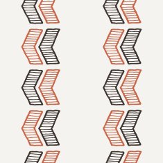 Vector seamless texture of hand-drawn arrows or chevrons N10