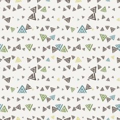Vector seamless texture of hand-painted triangles N2