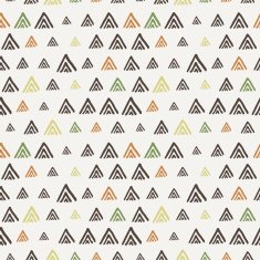 Vector seamless texture of hand-painted triangles N4