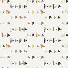 Vector seamless texture of hand-painted triangles N11
