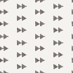 Vector seamless texture of hand-painted triangles N17
