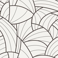 Seamless vector pattern of curved lines N4