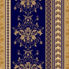 Striped seamless pattern Damask background N2