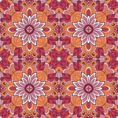 Vector Seamless Abstract Tribal Pattern N12