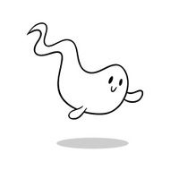 ghost doodle N3