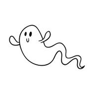 ghost doodle N9