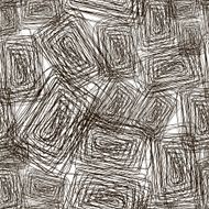 Seamless pattern background with ink doodle lines N5