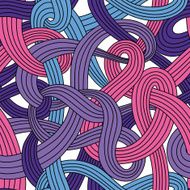 Seamless pattern with waves N3