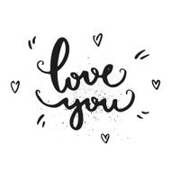 Hand drawn lettering poster N14