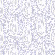 Hand drawn seamless pattern in pastel color Background with doodle