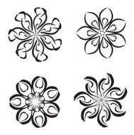 cartoon flower N8