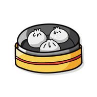 Steamed buns doodle