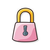 lock doodle N12