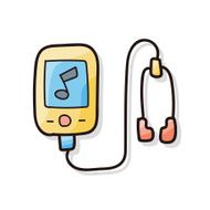 music player doodle N2