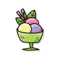 Ice Cream Doodle N10