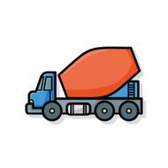 cargo truck doodle N18