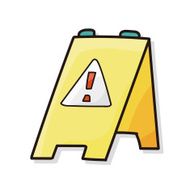 warning sign doodle N3