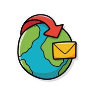 globe doodle N13