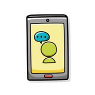 cell phone doodle N10