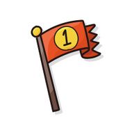 race flag doodle N3