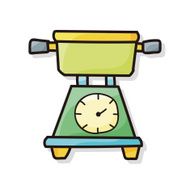 Weighing machine doodle N2