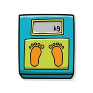 Weighing machine doodle N5