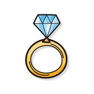 diamond ring doodle N2