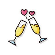 Champagne Doodle N6
