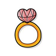diamond ring doodle N3