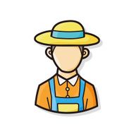 career character doodle N25
