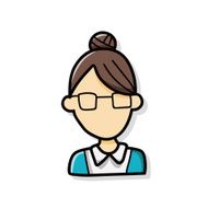 career character doodle N37
