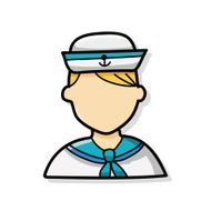 career character doodle N38