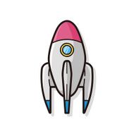 spaceship doodle N3