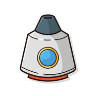 spaceship doodle N5