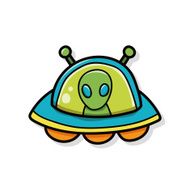 alien doodle N2