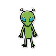 alien doodle N3