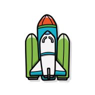 spaceship doodle N11
