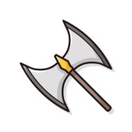 weapon axe doodle N6