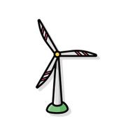 wind energy doodle