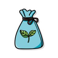recycled garbage doodle N6