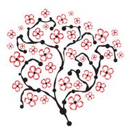 cartoon flower N14