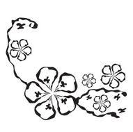 cartoon flower N16