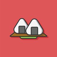 Rice balls icon