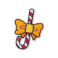 candy cane doodle N2