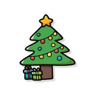 Christmas Tree Doodle N5